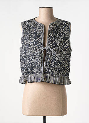Veste chic col v noir MAISON HOTEL femme