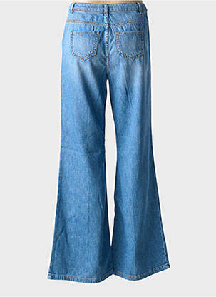 Jean coupe flare stretch taille haute bleu TWINSET femme