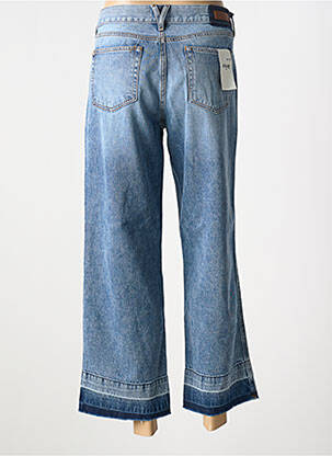 Jeans coupe large stretch taille basse bleu FIVE femme
