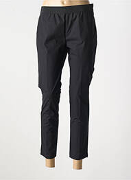 Pantalon 7/8 tissage popeline taille normale noir TWINSET femme