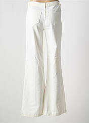 Jean coupe flare beige TWINSET pour femme seconde vue