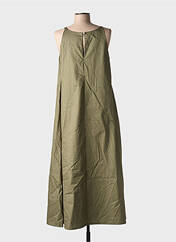 Robe longue vert OMERO pour femme seconde vue