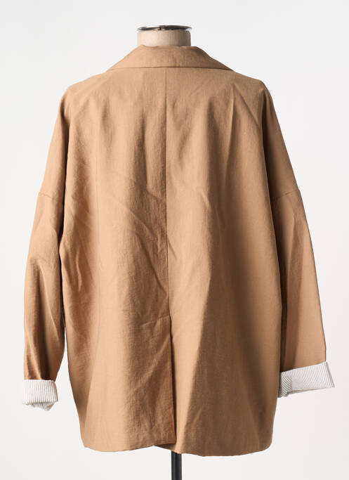 Blazer poches marron GIOYA & CO femme