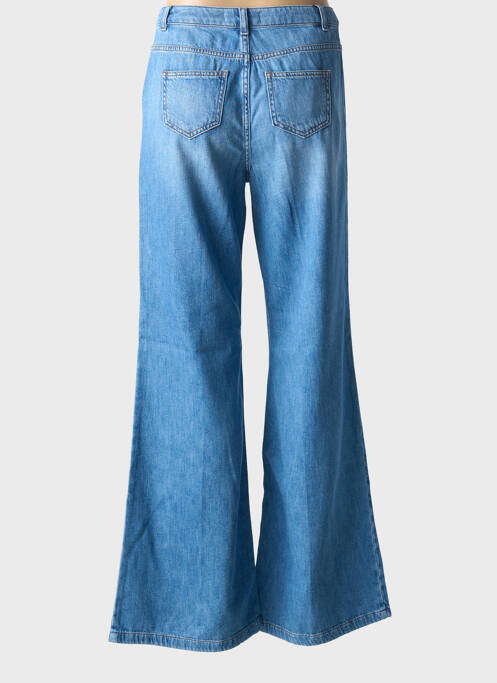 Jean coupe flare stretch taille haute bleu TWINSET femme