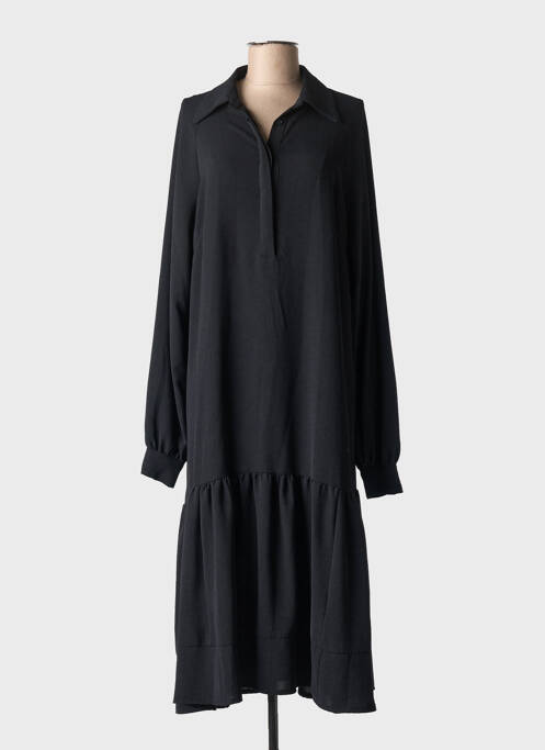 Robe longue noir BANDITAS FROM MARSEILLE pour femme