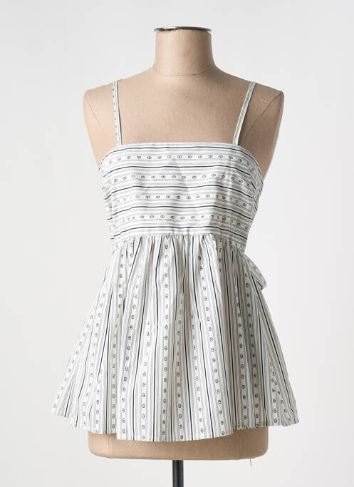 Top blanc TWINSET pour femme