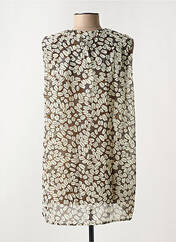 Tunique sans manche beige ARELINE pour femme seconde vue