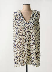 Tunique sans manche bleu ARELINE pour femme seconde vue