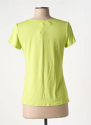 Top/caraco tissage jersey vert ANTIGEL femme