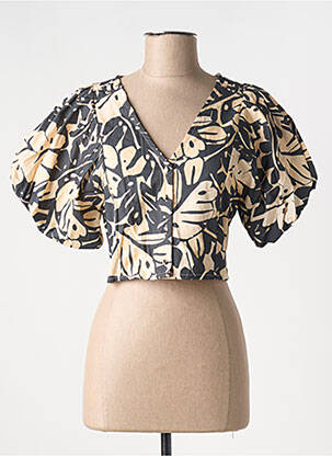 Chemisier beige GRACE & MILA pour femme