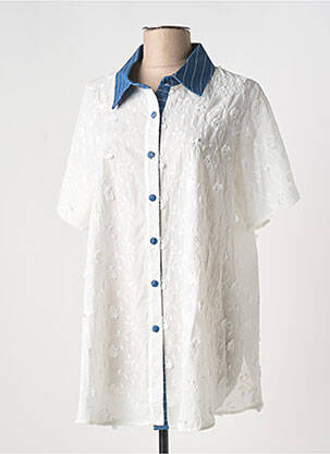 Chemisier blanc JEAN MARC PHILIPPE pour femme