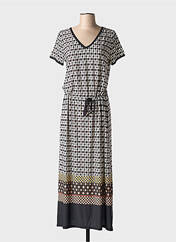 Robe longue noir JANIRA pour femme seconde vue