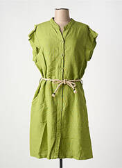 Robe mi-longue vert PAKO LITTO pour femme seconde vue