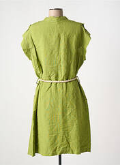 Robe mi-longue vert PAKO LITTO pour femme seconde vue