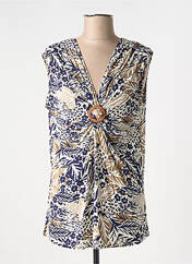 Top bleu JANIRA pour femme seconde vue