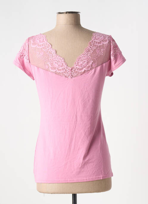 Top/caraco tissage jersey rose JANIRA femme