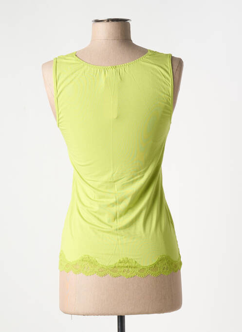 Top/caraco tissage jersey vert ANTIGEL femme