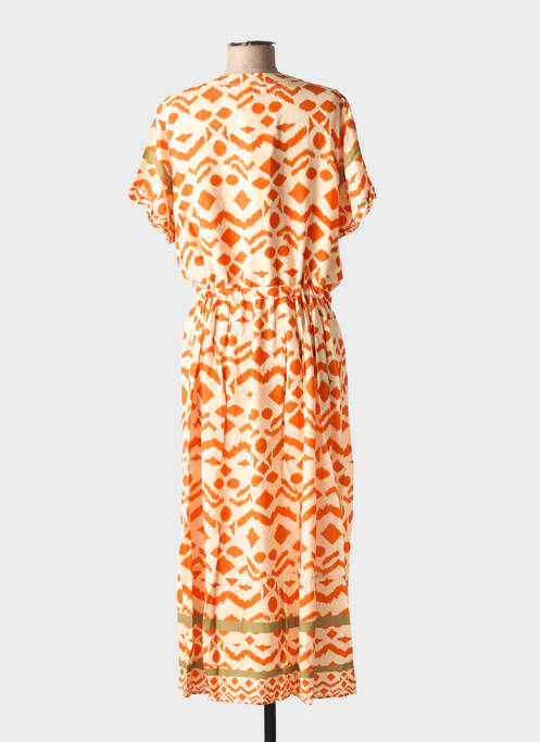 Robe longue orange JEAN MARC PHILIPPE femme