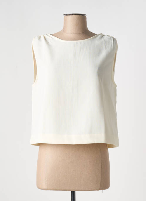 Top beige GRACE & MILA pour femme