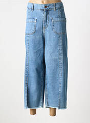 Jeans coupe large bleu JEAN MARC PHILIPPE pour femme seconde vue