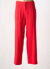 Pantalon droit rouge JEAN MARC PHILIPPE pour femme seconde vue
