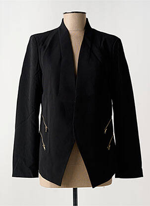 Blazer finition intérieure doublée noir ARELINE femme