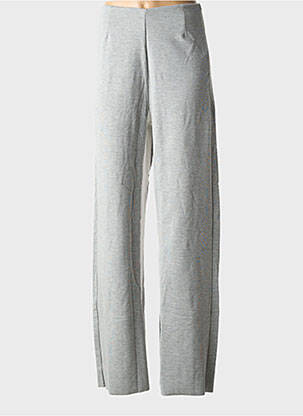 Pantalon droit stretch taille normale gris ALTO GIRO femme