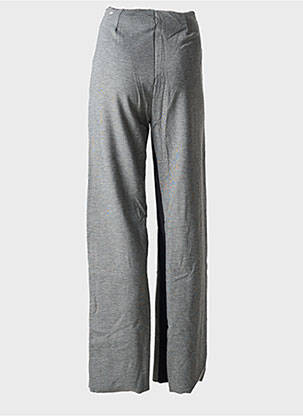 Pantalon droit stretch taille normale gris fonce ALTO GIRO femme