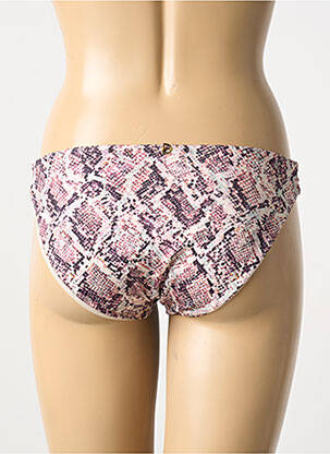 Bas de maillot de bain imprimé fantaisie culotte beige DESPI femme