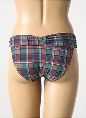 Bas de maillot de bain stretch culotte vert DESPI femme