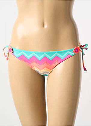 Bas de maillot de bain imprimé fantaisie bikini rose SEAFOLLY femme