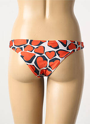 Bas de maillot de bain imprimé fantaisie culotte orange RIO DE SOL femme