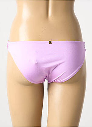 Bas de maillot de bain stretch culotte violet DESPI femme