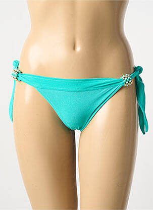 Bas de maillot de bain stretch culotte bleu DESPI femme
