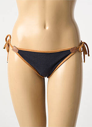 Bas de maillot de bain stretch bikini marron DESPI femme