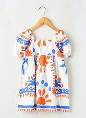 Robe courte blanc FABULA pour fille seconde vue