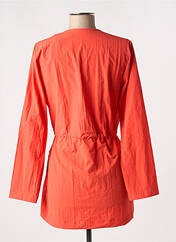 Veste kimono orange ALTO GIRO pour femme seconde vue
