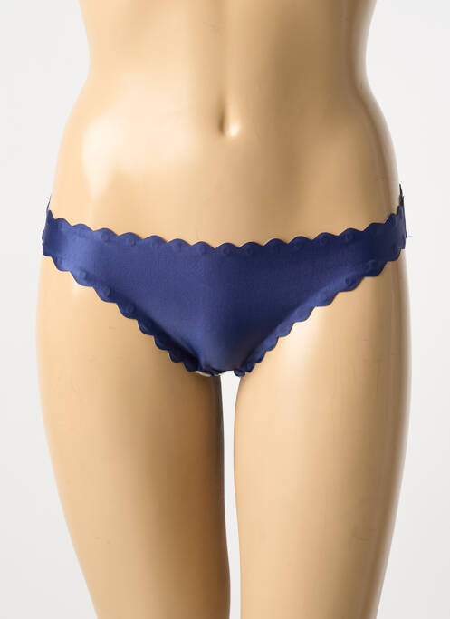 Bas de maillot de bain stretch culotte bleu DESPI femme