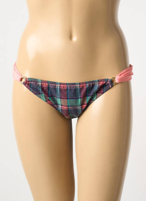 Bas de maillot de bain stretch bikini vert DESPI femme