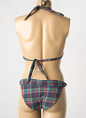 Maillot de bain 2 pièces vert DESPI pour femme seconde vue