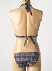 Maillot de bain 2 pièces vert DESPI pour femme seconde vue