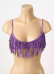 Haut de maillot de bain haut bandeau haut bandeau violet BRAZILIAN BIKINI SHOP femme