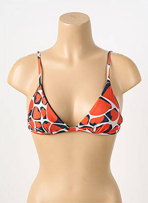 Haut de maillot de bain haut triangles haut triangles orange RIO DE SOL femme