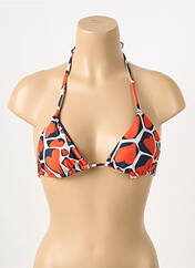 Haut de maillot de bain orange RIO DE SOL pour femme seconde vue