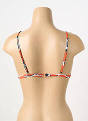 Haut de maillot de bain orange RIO DE SOL pour femme seconde vue