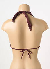 Haut de maillot de bain violet DESPI pour femme seconde vue