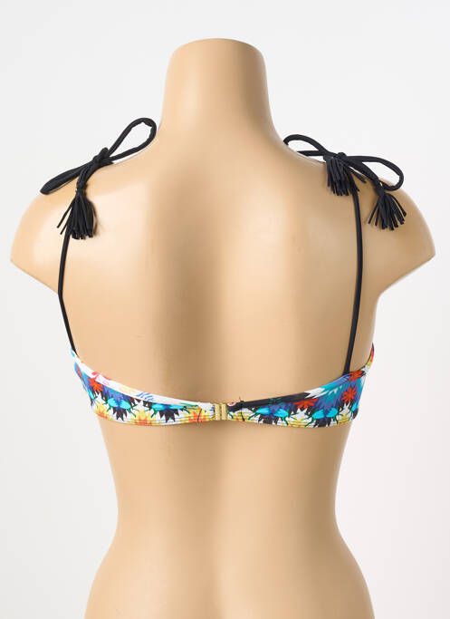 Haut de maillot de bain stretch haut triangles noir DESPI femme