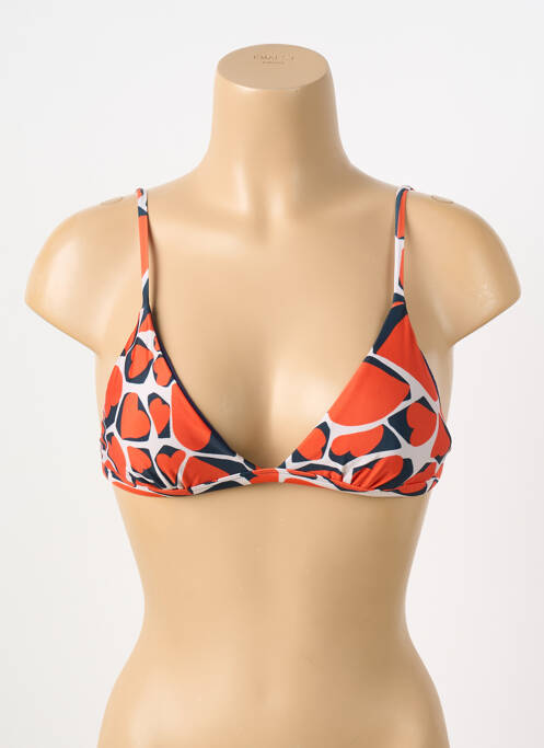 Haut de maillot de bain haut triangles haut triangles orange RIO DE SOL femme