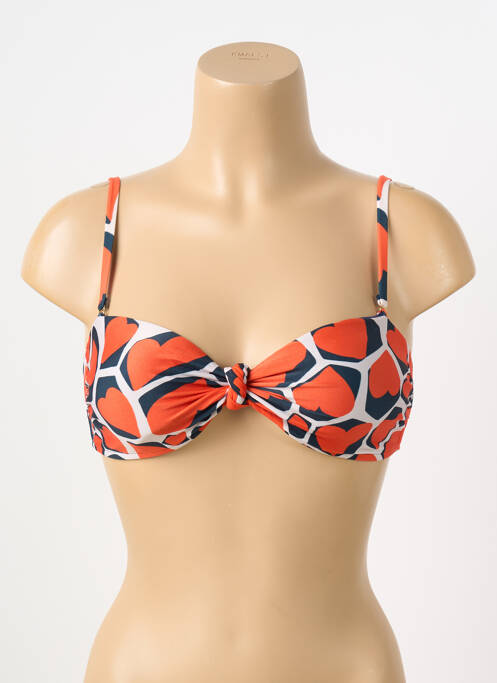 Haut de maillot de bain orange RIO DE SOL pour femme