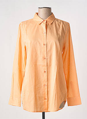 Chemisier coupe cintrée manches longues orange EQUIPMENT femme